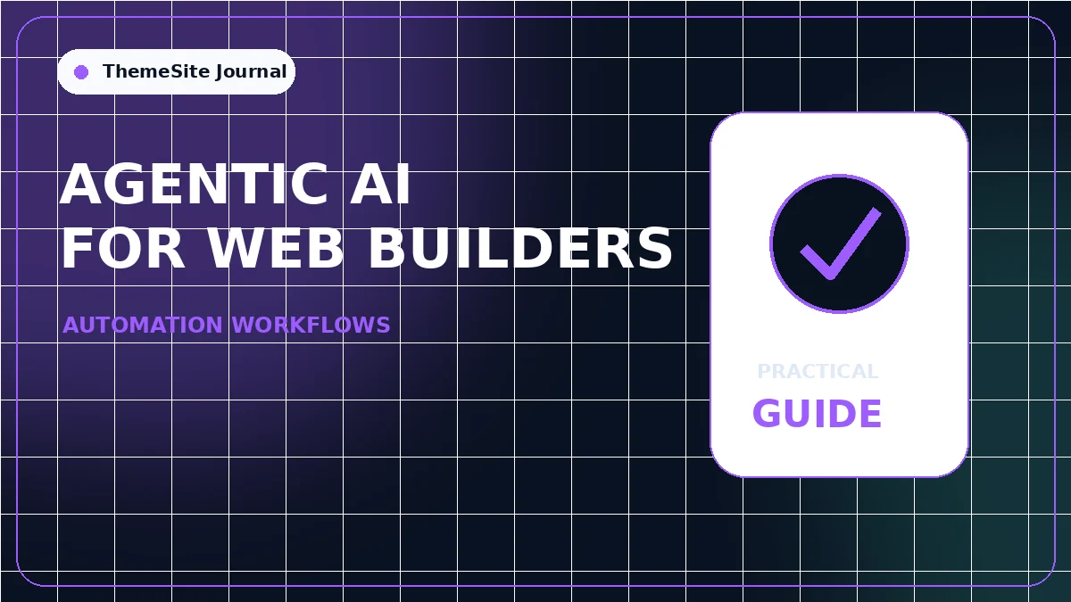 Agentic AI Workflows for Website Builders: Practical Uses and Safety featured guide image