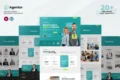 Agentor Creative Agency Elementor Pro Template Kit preview
