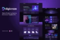 Digicraze - Digital Marketing Agency Elementor Pro Template Kit preview