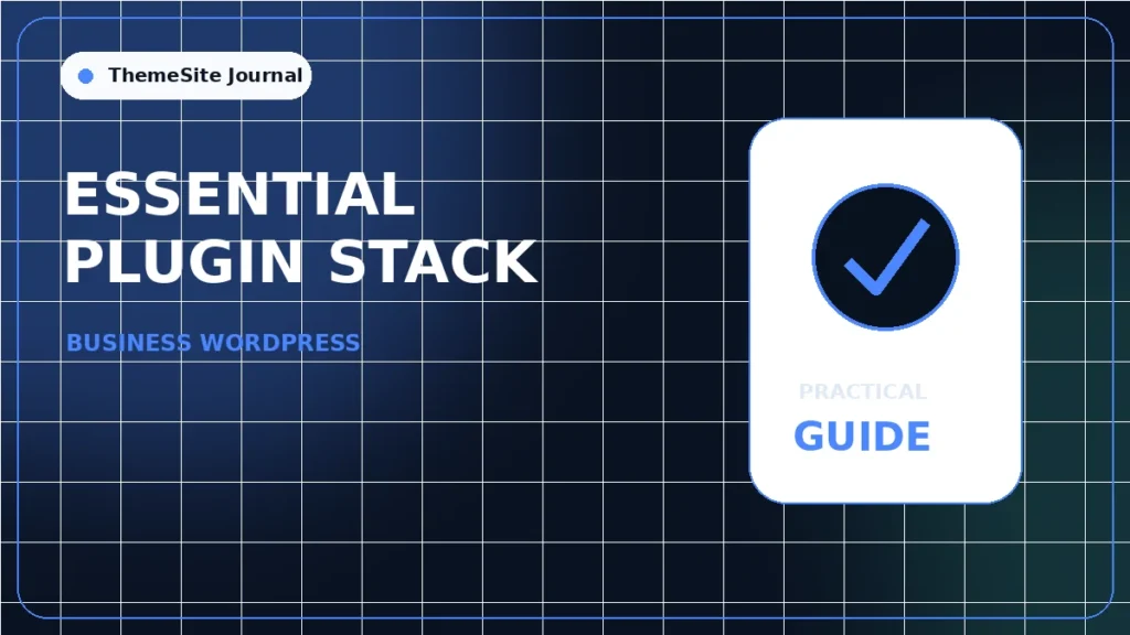 Essential WordPress Plugins for a Business Website: A Practical Stack featured guide image