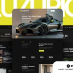 Luzurio – Luxury Car Rental Elementor Template Kit