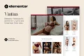 Vintina - Lingerie & Underwear Store Elementor Template Kit preview