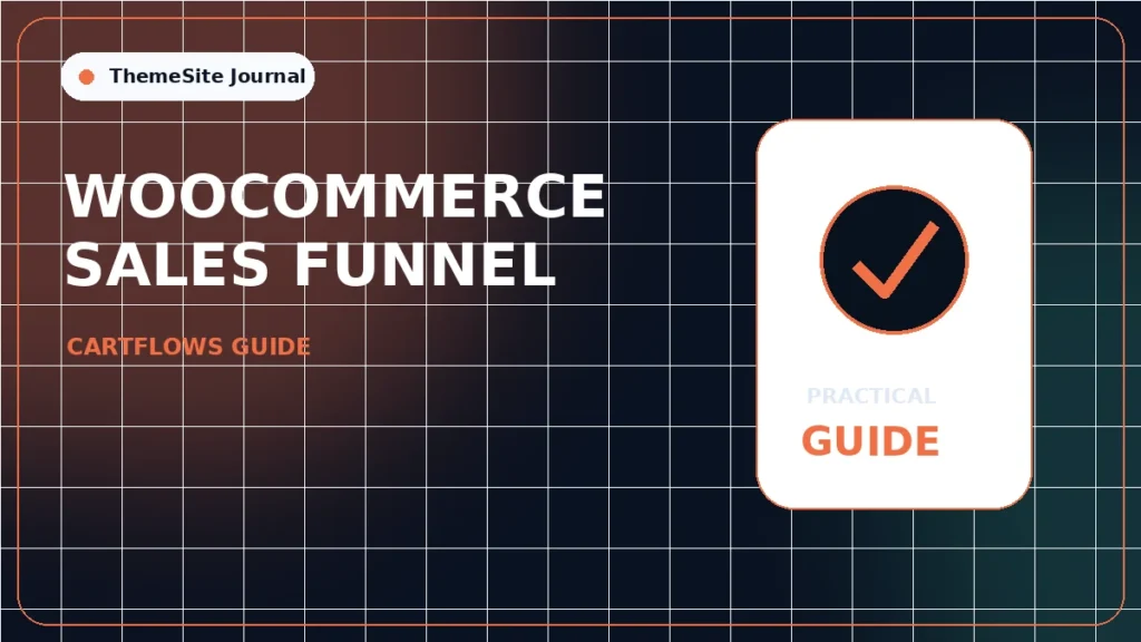 How to Build a WooCommerce Sales Funnel with CartFlows featured guide image
