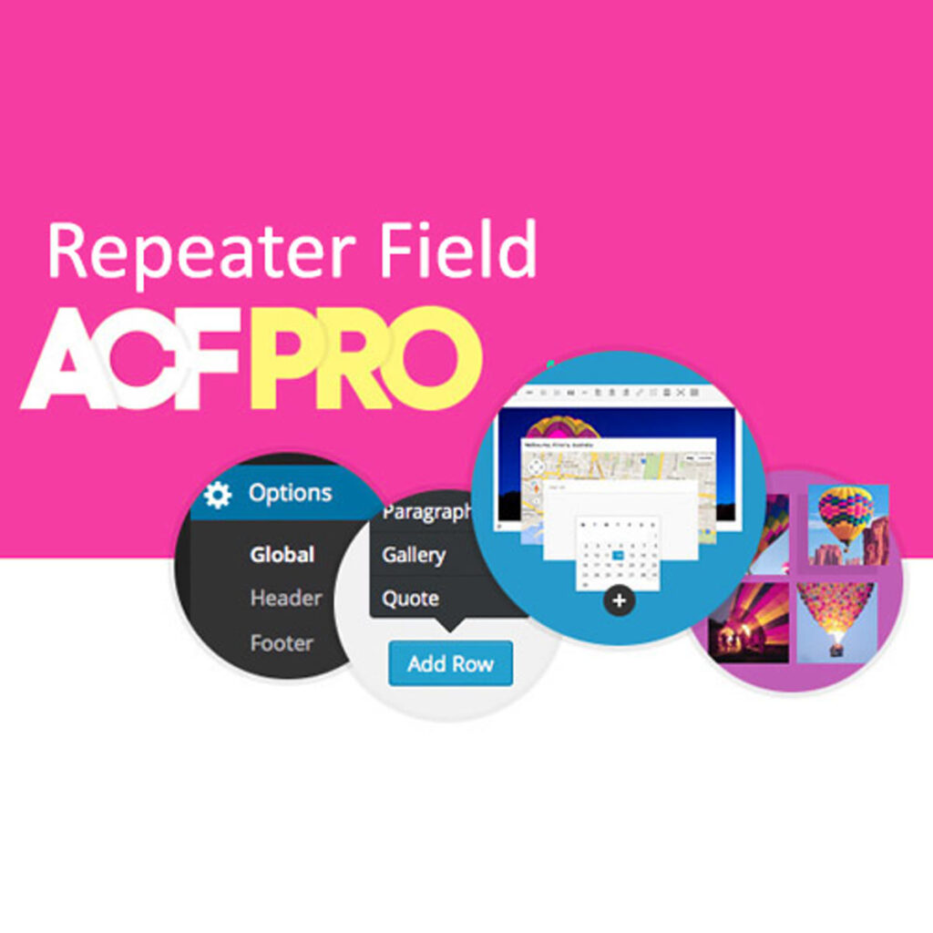Advanced Custom Fields Repeater Field Addon WordPress plugin preview