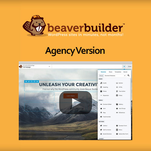 Beaver Builder Plugin Pro Edition WordPress plugin preview