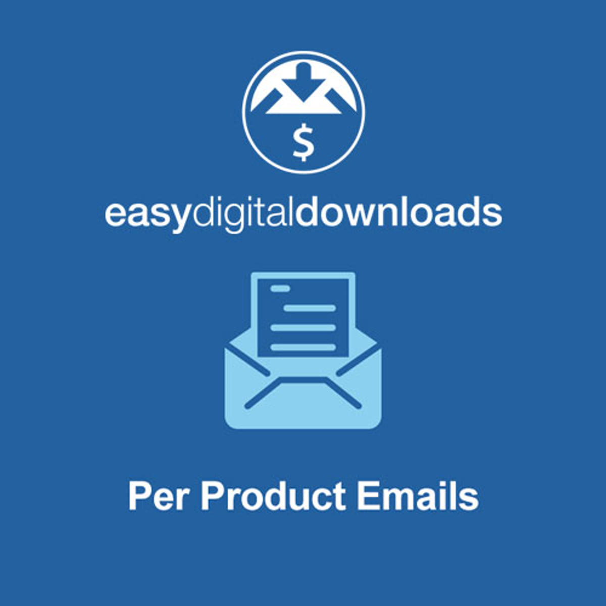 Easy Digital Downloads Per Product Emails WordPress plugin preview