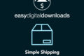 Easy Digital Downloads Simple Shipping WordPress plugin preview