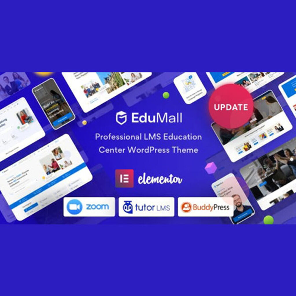 EduMall Education WordPress Theme preview