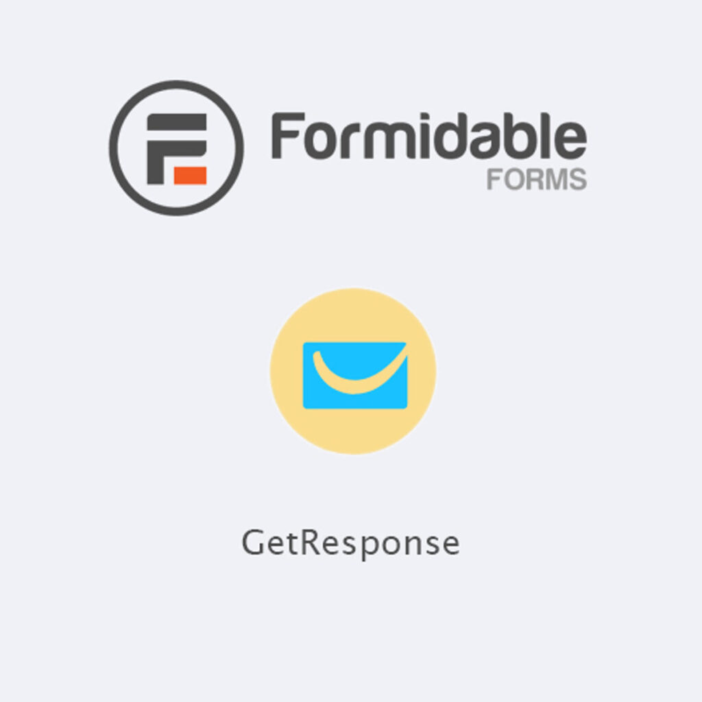 Formidable Forms - GetResponse WordPress plugin preview