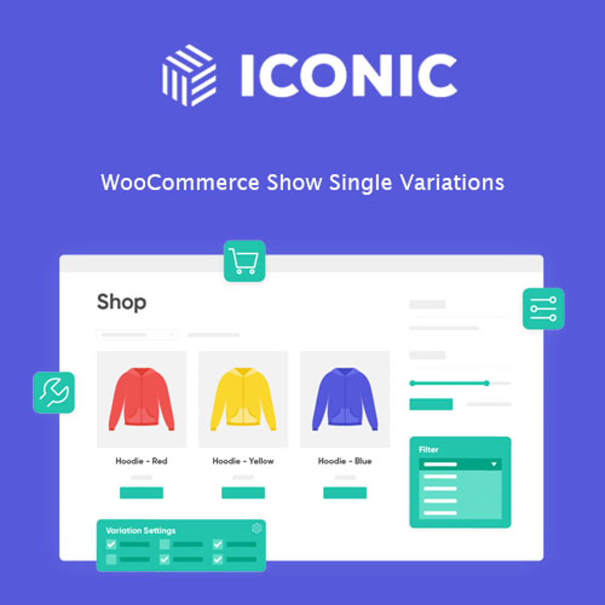 Iconic WooCommerce Show Single Variations WordPress plugin preview
