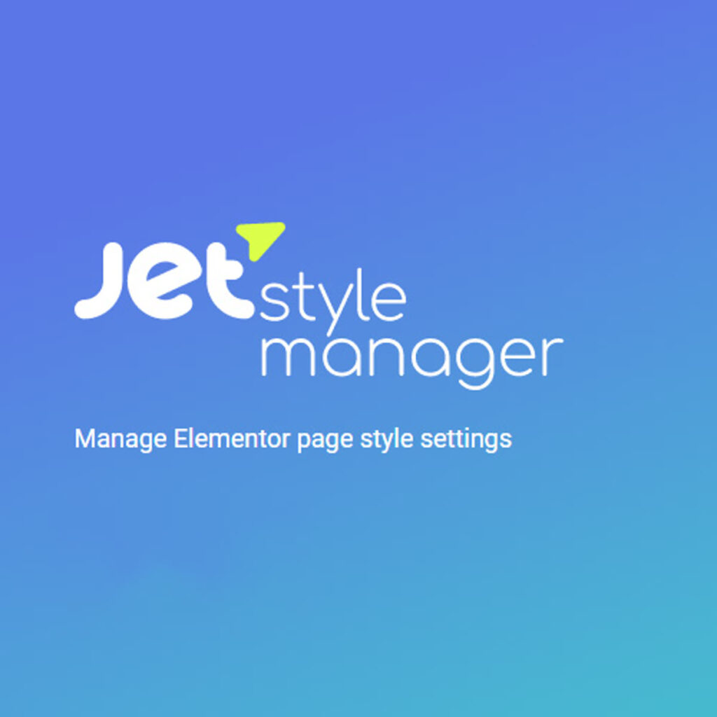 JetStyleManager for Elementor WordPress plugin preview