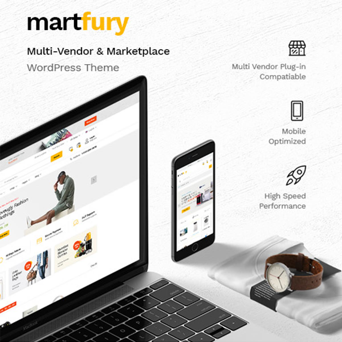 Martfury WooCommerce Marketplace Theme preview