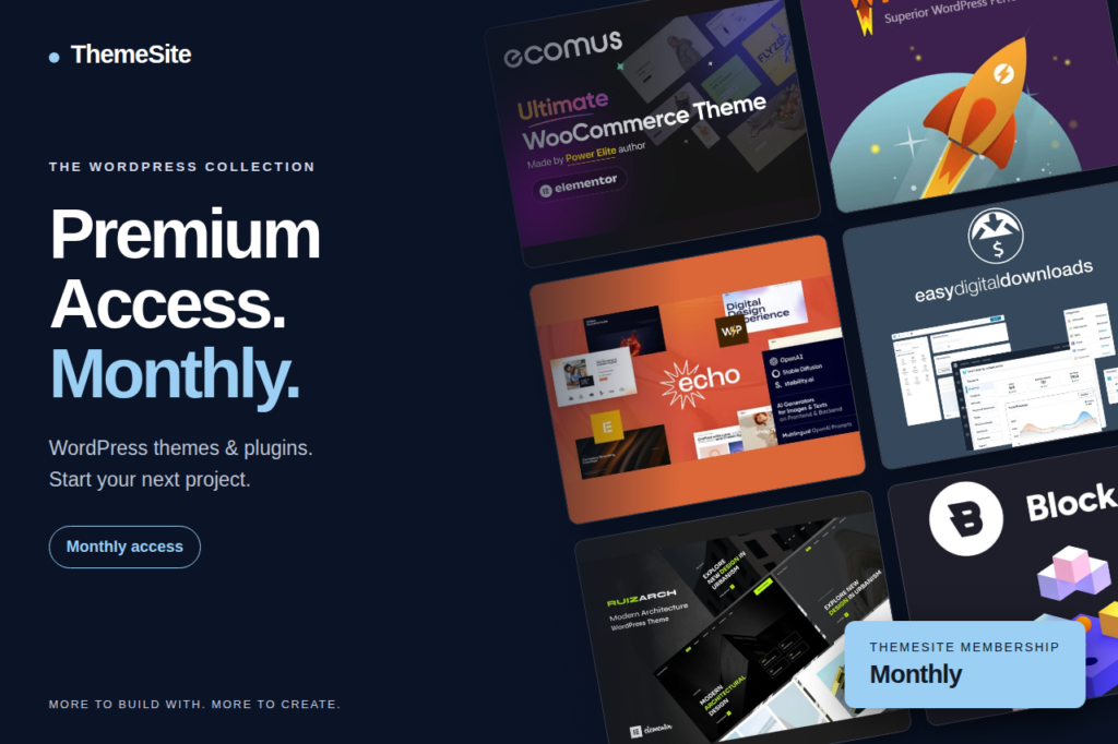 Premium Membership – Monthly featured cover