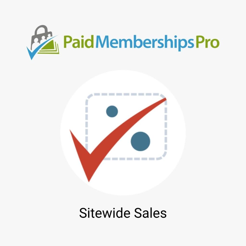 Paid Memberships Pro Sitewide Sales WordPress plugin preview