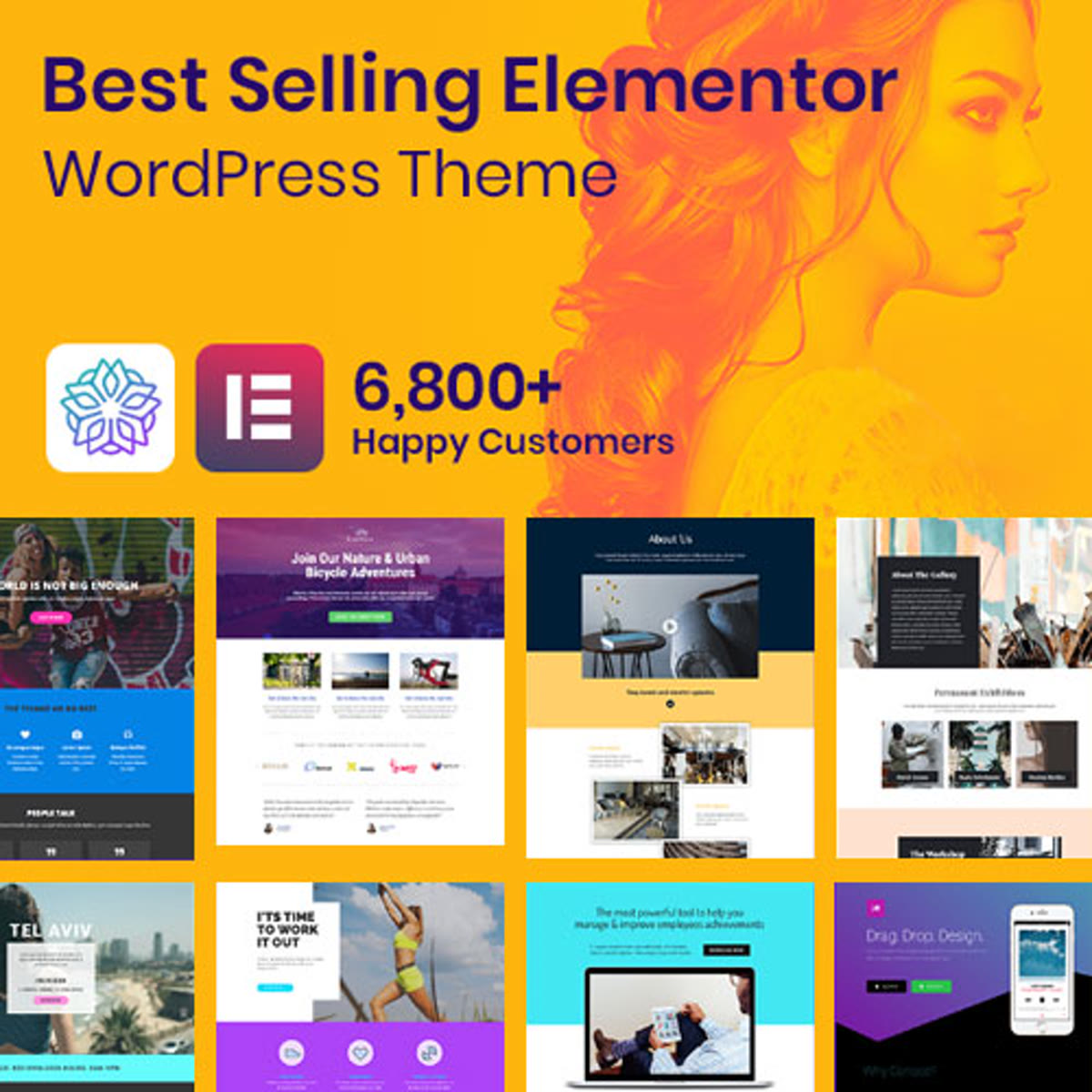 Phlox Pro Elementor WordPress Theme preview