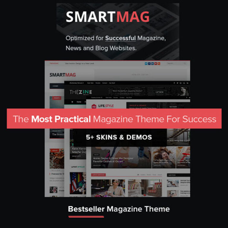 SmartMag WordPress Magazine Theme preview