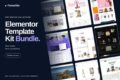 ThemeSite Elementor Template Kit Bundle with a gallery of website designs