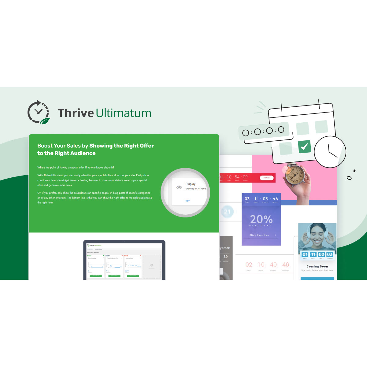 Thrive Ultimatum WordPress plugin preview