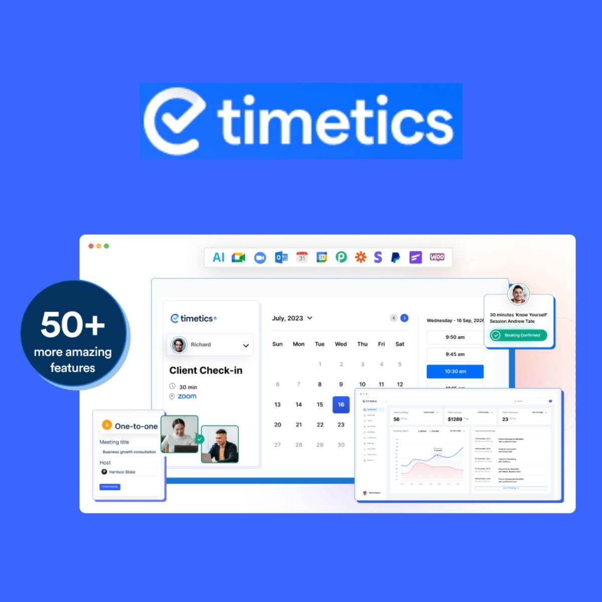 Timetics Pro WordPress plugin preview