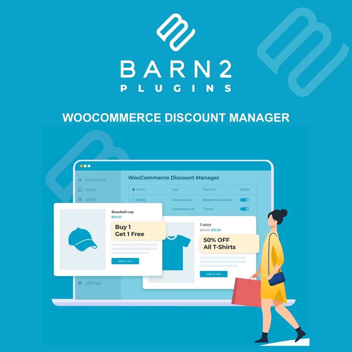WooCommerce Discount Manager WordPress plugin preview