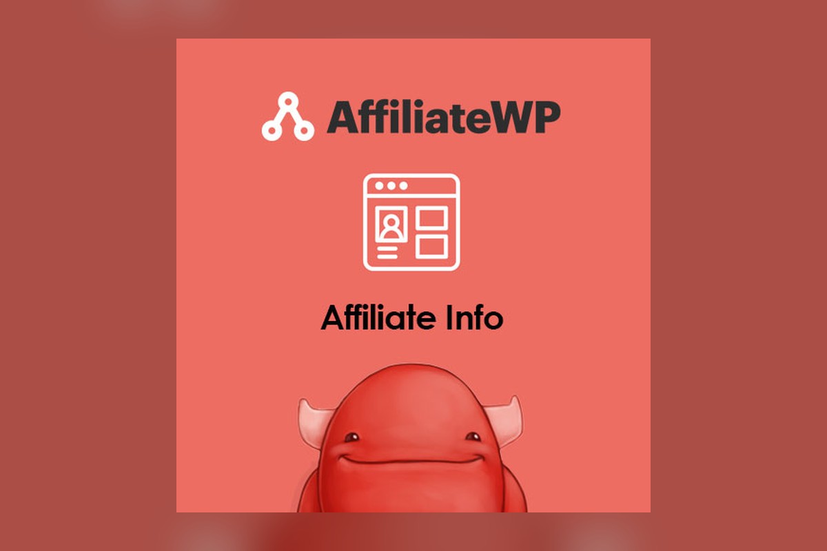 AffiliateWP - Affiliate Info WordPress plugin