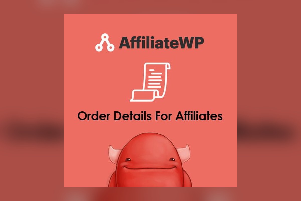 AffiliateWP - Order Details For Affiliates WordPress plugin