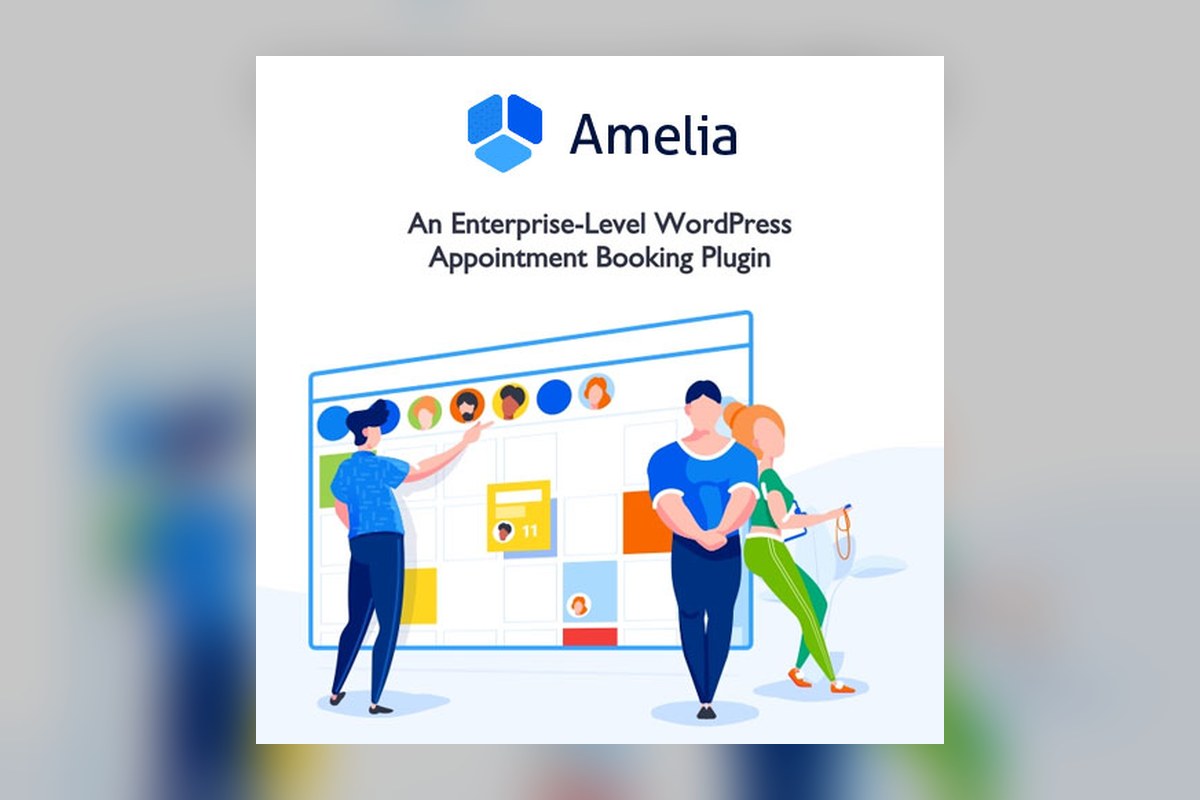 Amelia Enterprise Level Appointment Booking Wordpress Plugin WordPress plugin preview