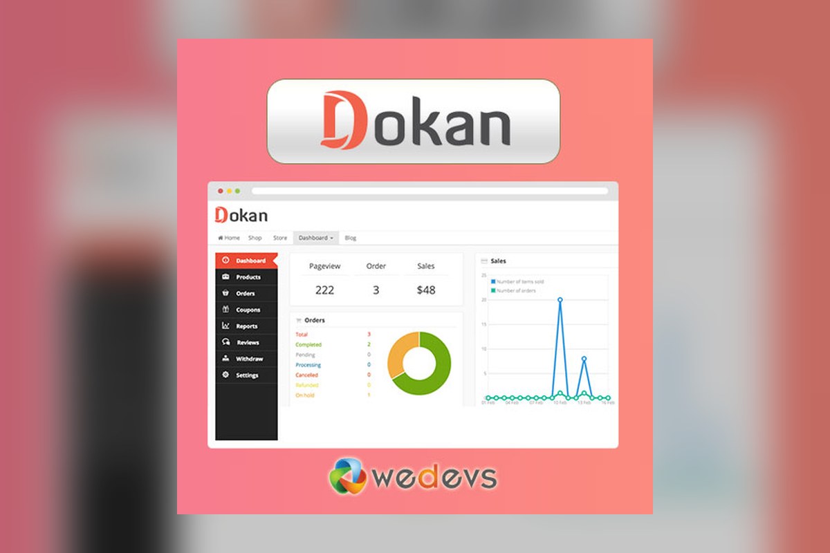 Dokan Pro Wordpress Plugin WordPress plugin preview