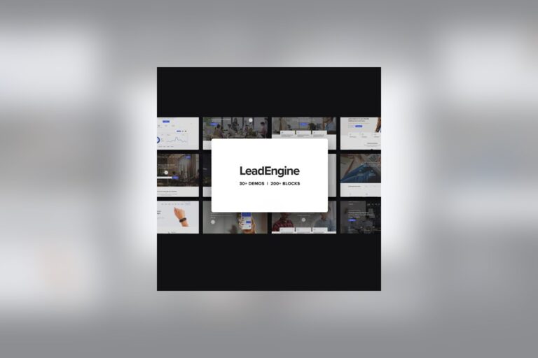 LeadEngine - Multi-Purpose WordPress Theme with Page Builder theme preview