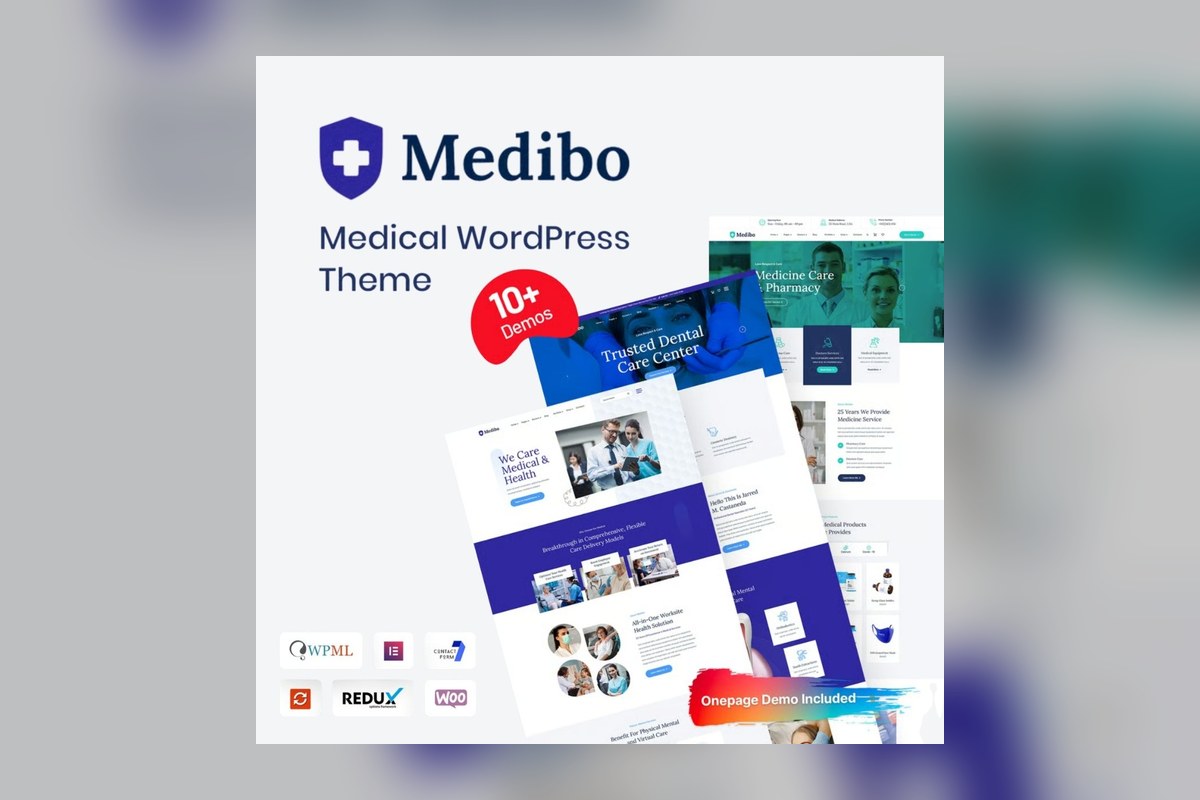 Medibo Medical Wordpress Theme WordPress plugin preview