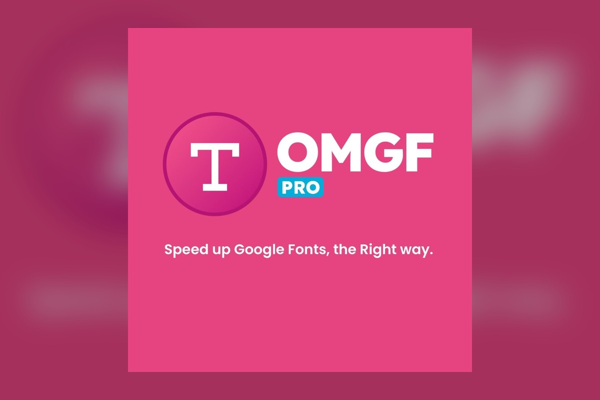 OMGF Pro WordPress plugin