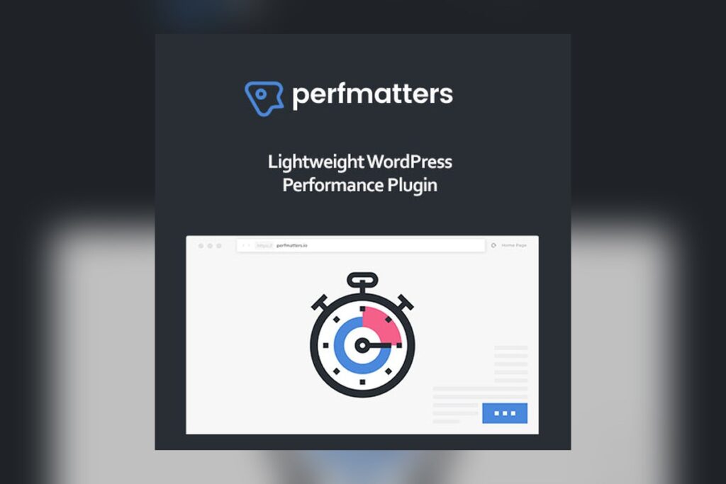 Perfmatters WordPress Performance Plugin WordPress plugin preview
