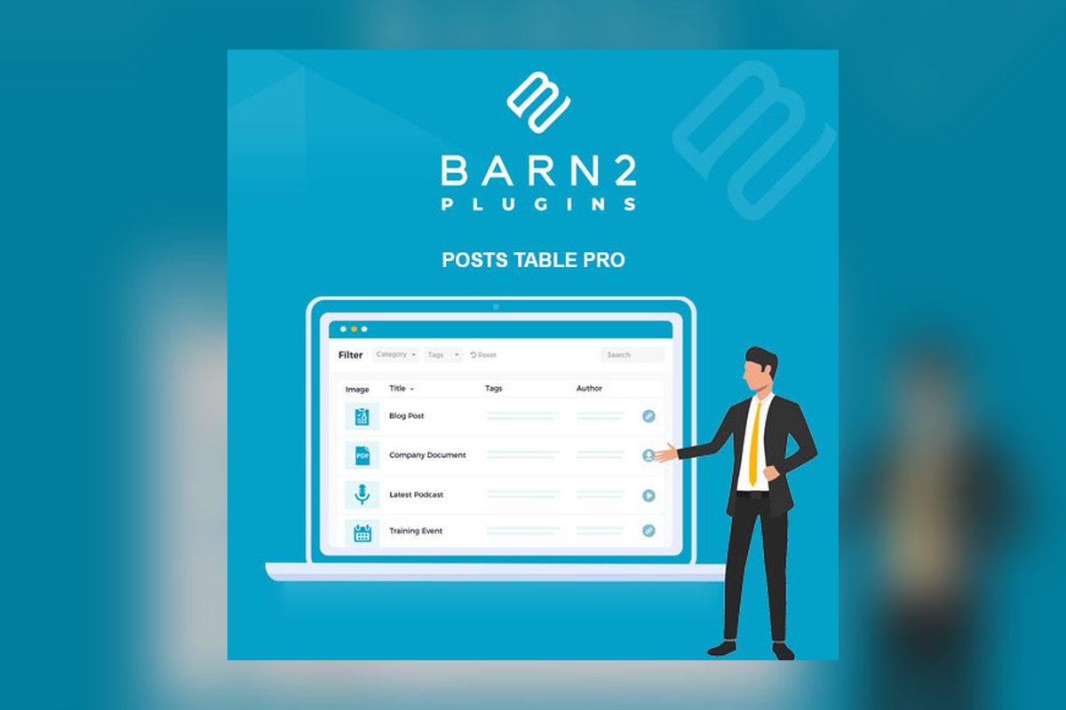Posts Table Pro WordPress plugin preview