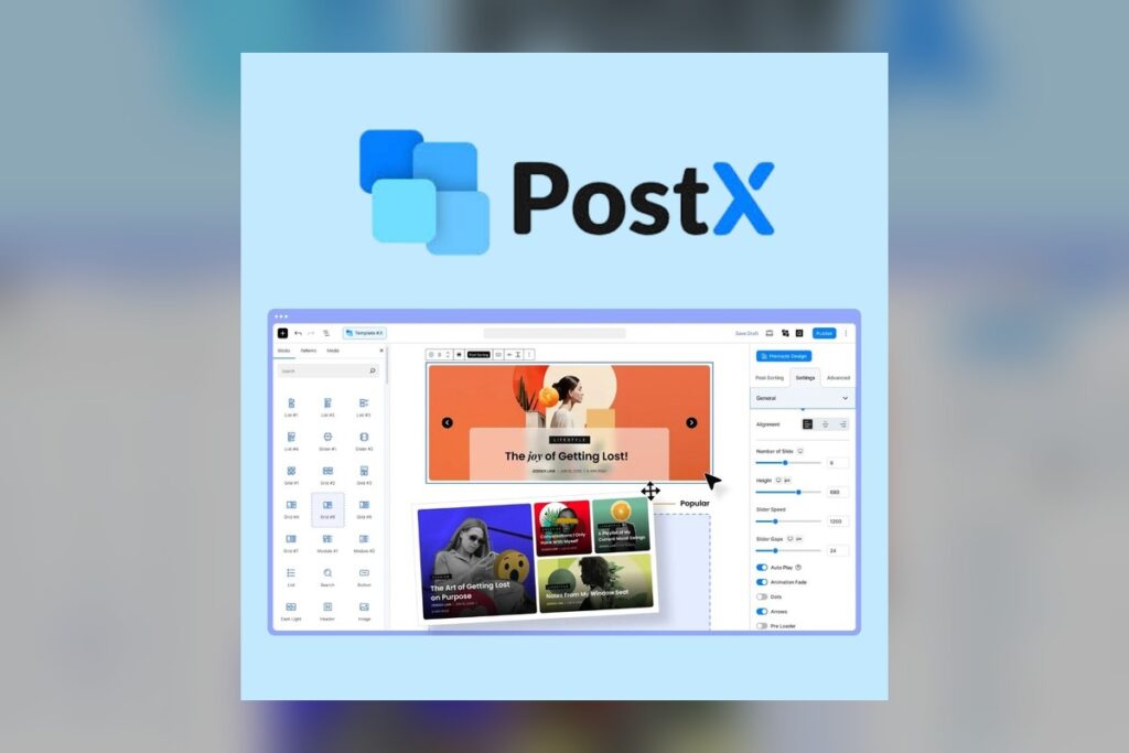 PostX Pro Gutenberg Post Blocks WordPress plugin