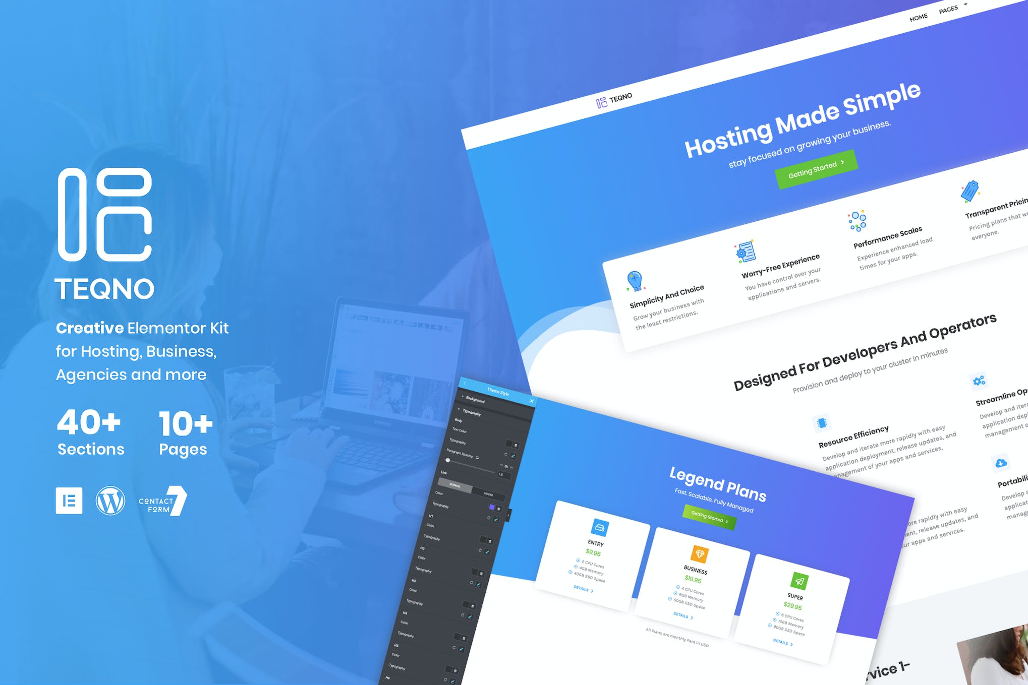 Teqno – Elementor Template Kit 1.0.0 preview