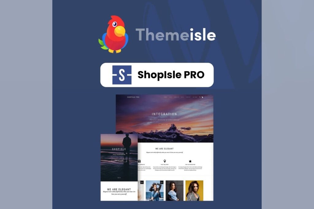 ThemeIsle ShopIsle Pro WordPress Theme theme preview