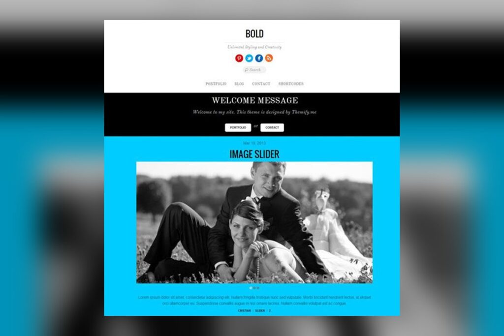 Themify Bold WordPress Theme theme preview