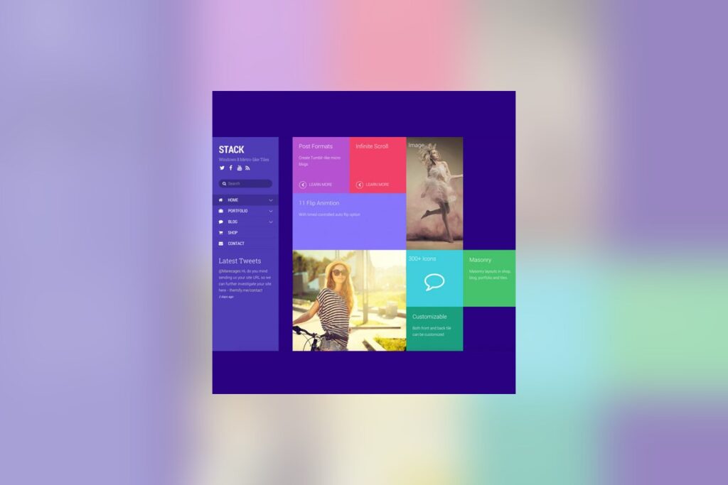 Themify Stack WordPress Theme theme preview