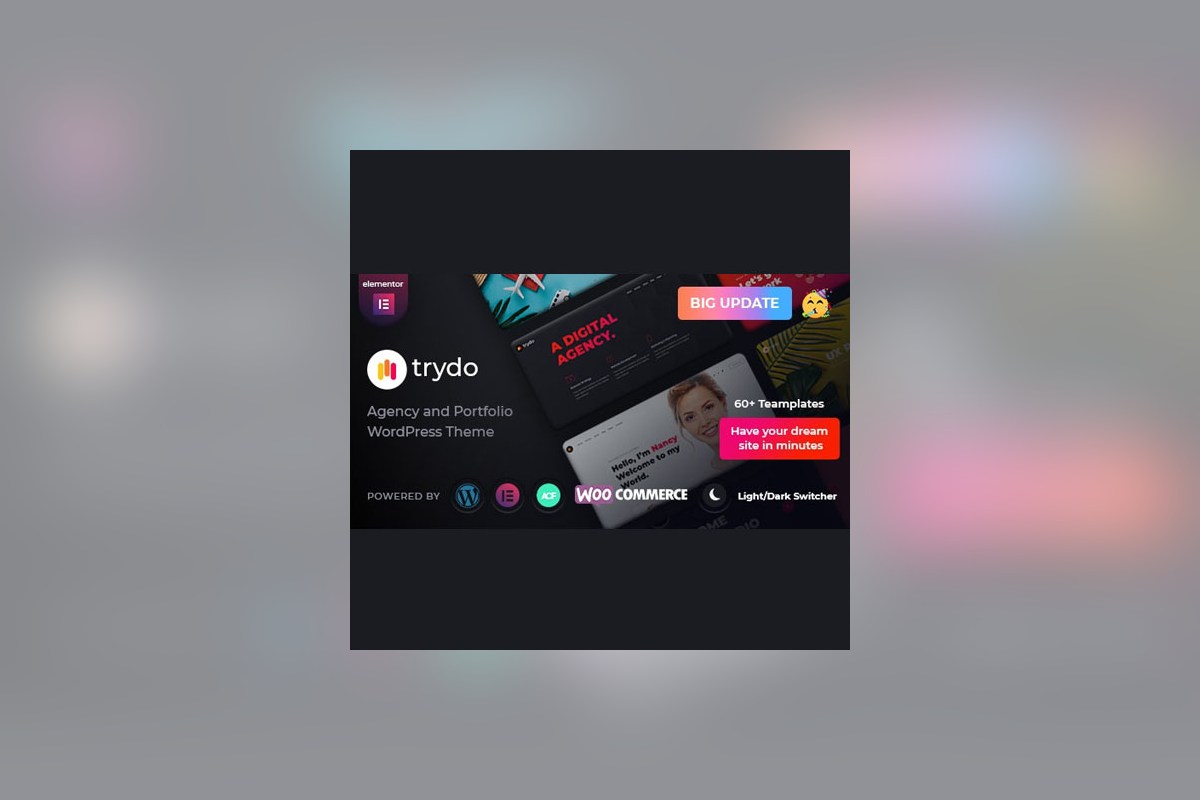 Trydo - Agency & Portfolio Theme theme preview