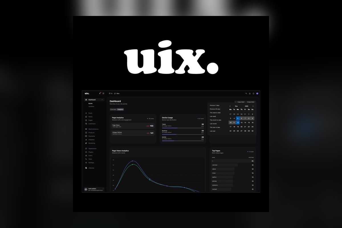 uiXpress WordPress plugin