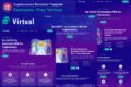 Virtual - Cryptocurency Blockchain & Bitcoin Elementor Template Kit preview