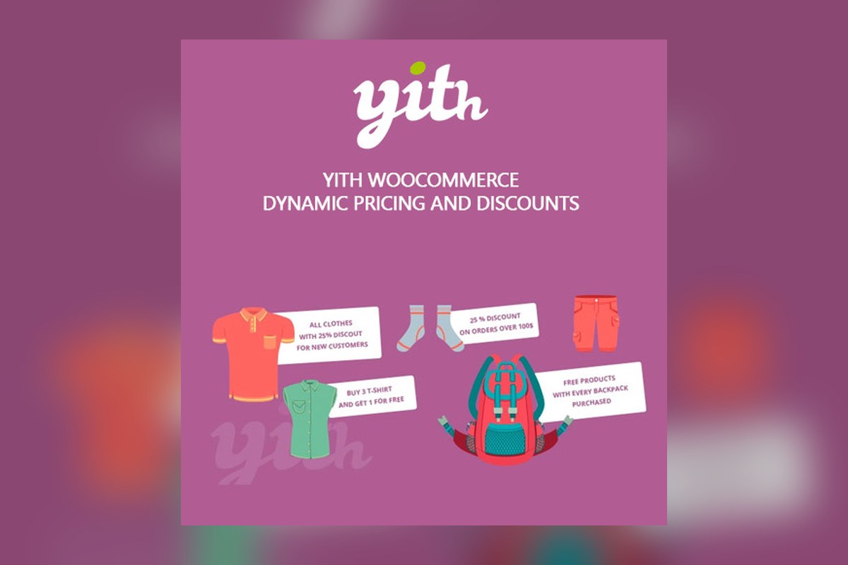 Yith Woocommerce Dynamic Pricing And Discounts WordPress plugin preview